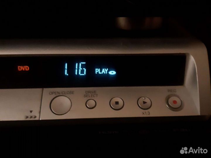 Dvd плеер с жёстким диском 150гб panasonic пишущий