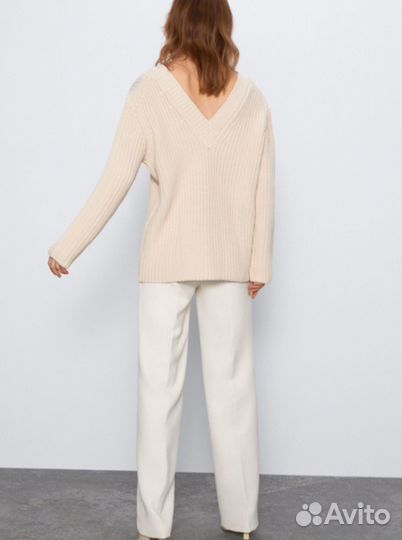 Свитер Zara M вязаный