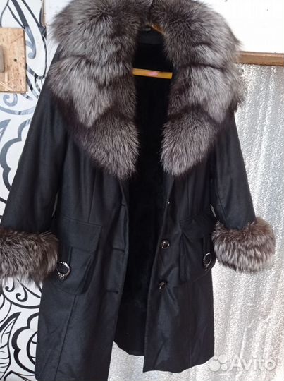 Пальто женское 46 48 бу