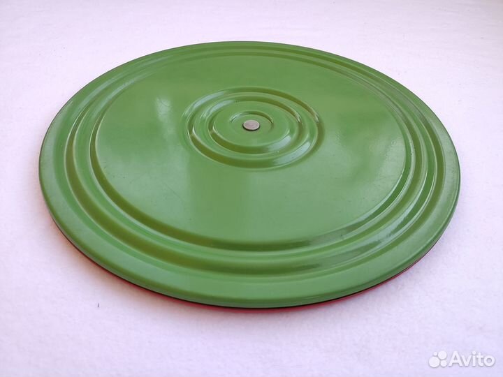 Тренажер диск здоровья металлический напольный