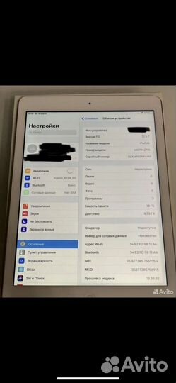 iPad Air Wi-Fi 4g с симкой