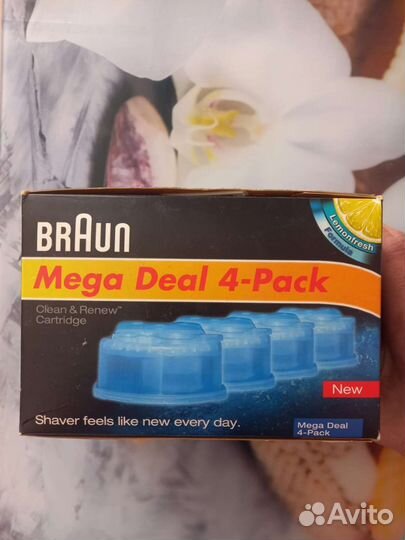 Braun Clean&Renew4шт