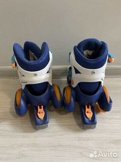 Роликовые коньки детские раздвижные