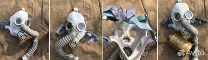 Противогаз детский (1967-71 годы) - 15 комплектов