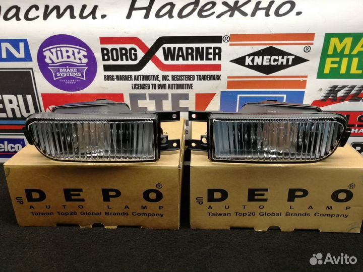 Птф передние audi 100 C4 цена за пару (2шт)