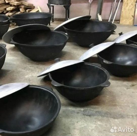 Казан чугунный