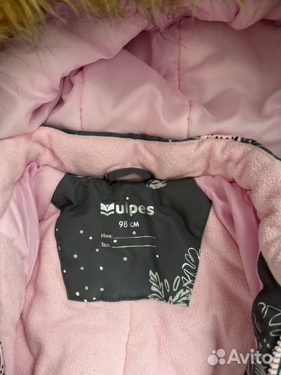 Зимний комбинезон для девочки 98