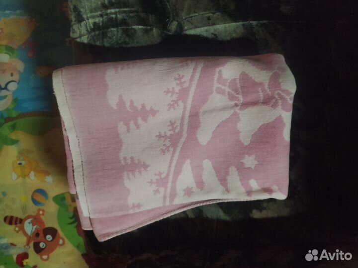 Одеяло байковое детское СССР