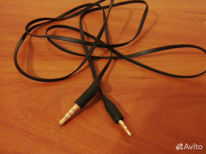 Аудио кабель aux наушников JBL 3,5 мм jack 2,5 mm