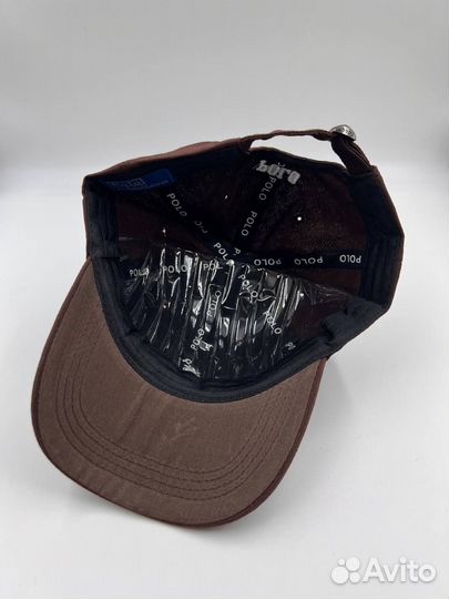 Кепка бейсболка Polo Ralph Lauren коричневая