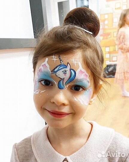 Аквагрим / Блеск-тату на праздник (аквагримёр)