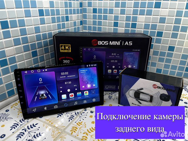 Отличная 4/64 гб магнитола 8 Ядер CarPlay Android