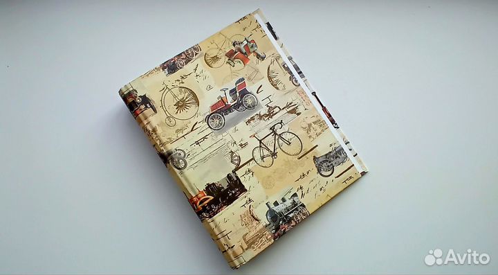 Обложка на кольцах А5, органайзер скоросшиватель