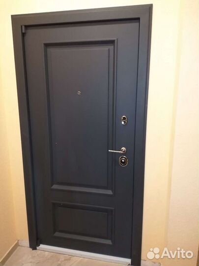 Установка входных металлических дверей