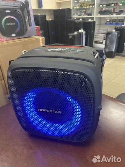 Колонка караоке Hopestar Party ONE 80 Вт микрофон