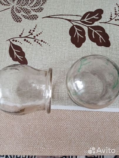 Медицинские банки стеклянные СССР