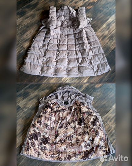 Пуховик зимний длинный 46-48