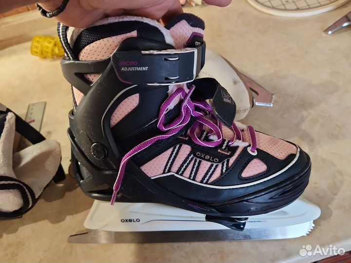 Детский коньки oxelo fit 5 junior 32-35 размер