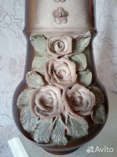 Ваза напольная керамическая