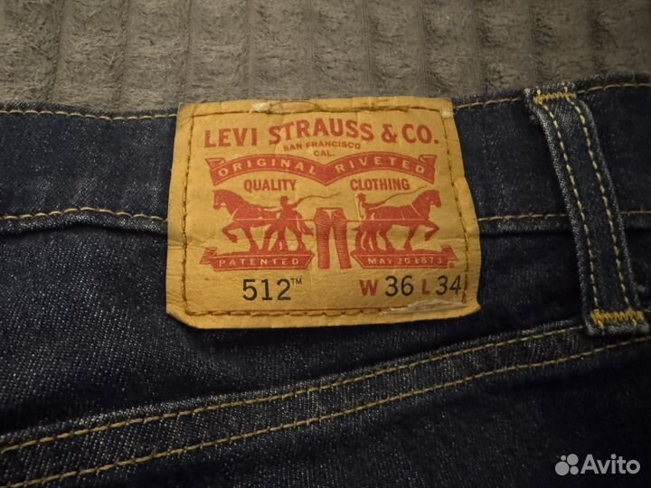 Джинсы мужские levis 512