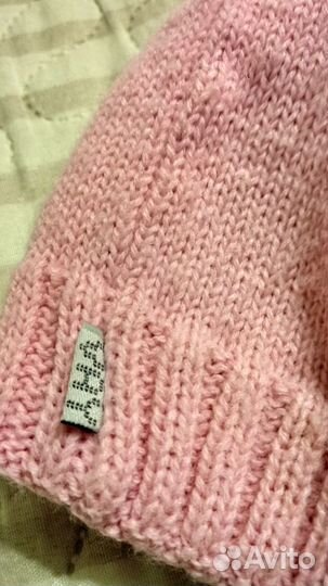 Шапочка для девочки 5-9 лет