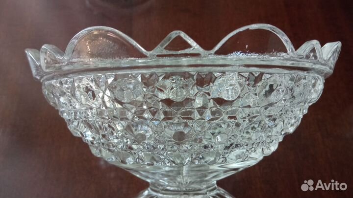 Набор для варенья, хрусталь СССР