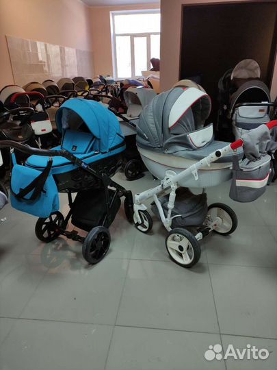 Коляска adamex Monte carbon