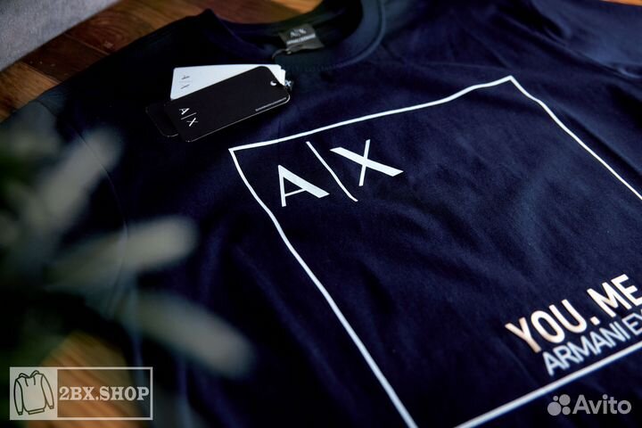 Футболка мужская armani exchange