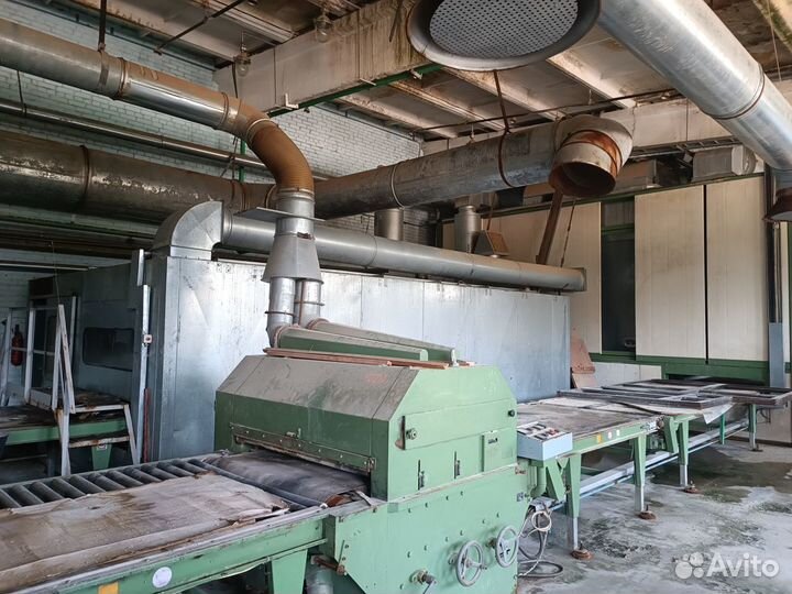 Автоматическая покрасочная линия с сушкой