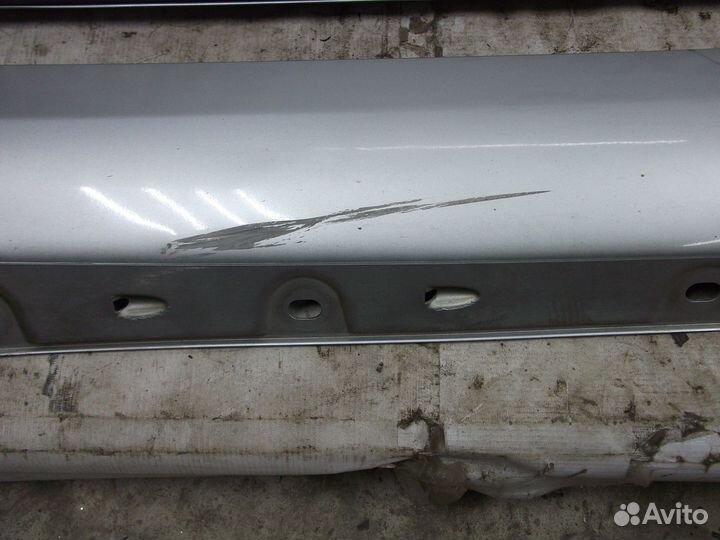 Накладки на пороги Мерседес С203