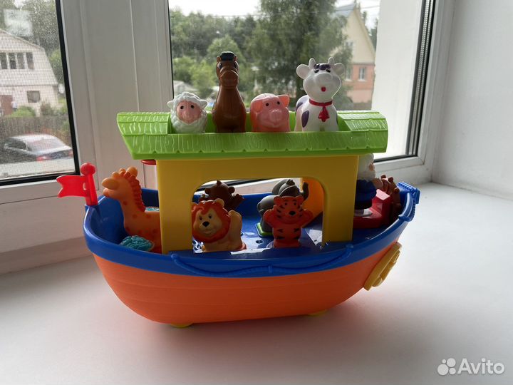 Игрушка развивающая ноев ковчег kiddieland