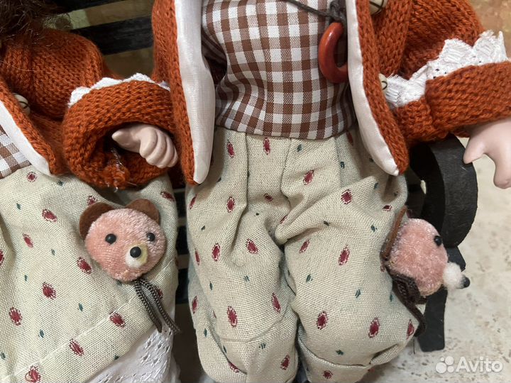 Набор винтажных кукол