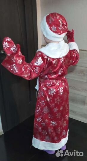 Костюм деда мороза рост 152