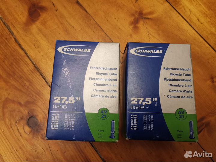 Камера Schwalbe 27.5X1.50-2.40 (Новая)