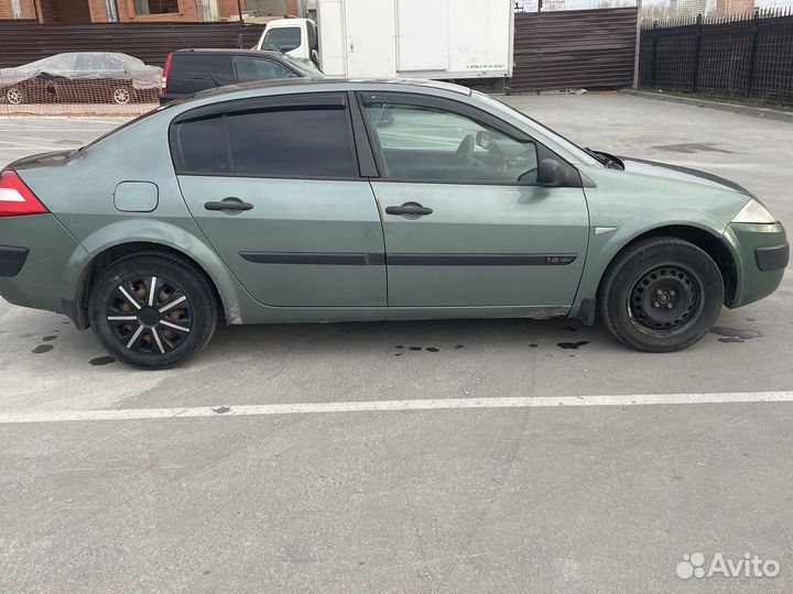 Renault Megane 1.6 AT, 2004, 241 000 км
