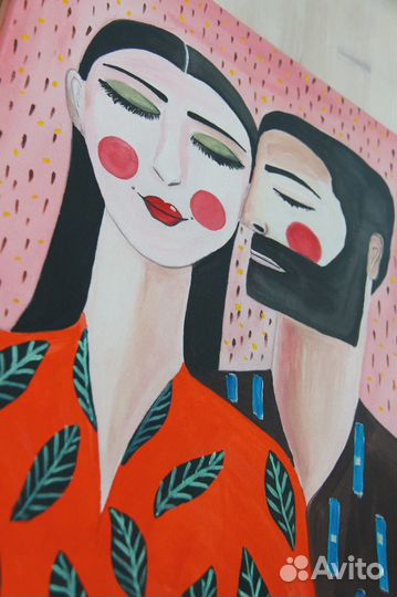 Картина, акрилом на холсте 40*50