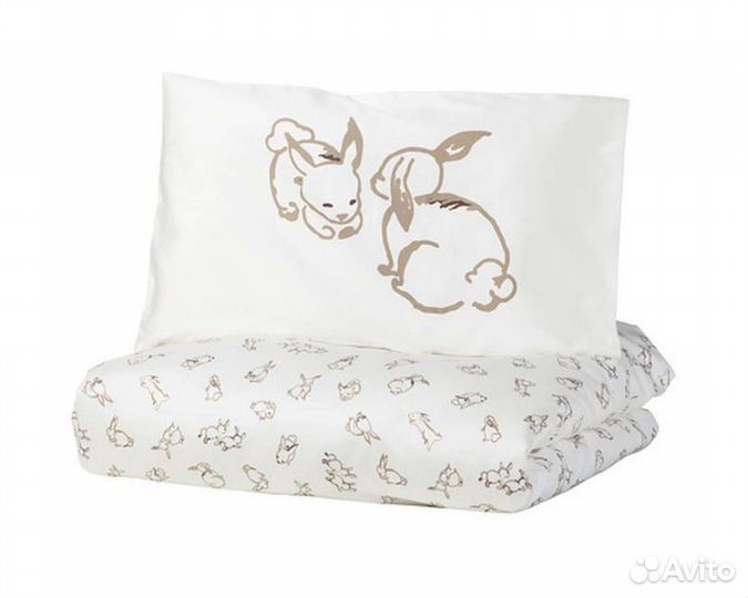 Детское постельное белье IKEA для новорожденных