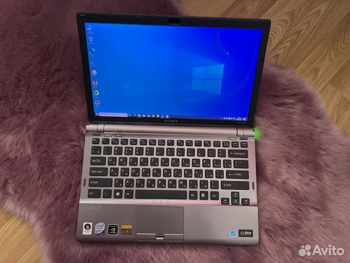 Ноутбук sony vaio vgn-z11xrn