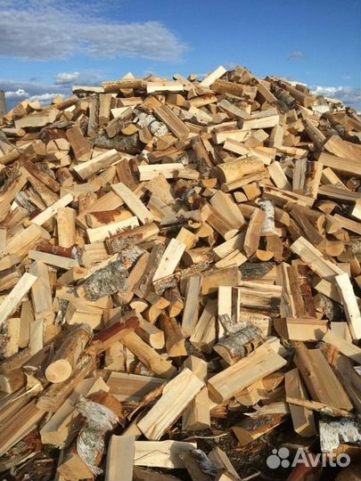 Дрова колотые