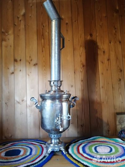 Самовар на дровах б/у, 5л