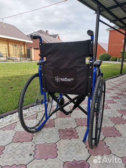 Инвалидная коляска складная бу