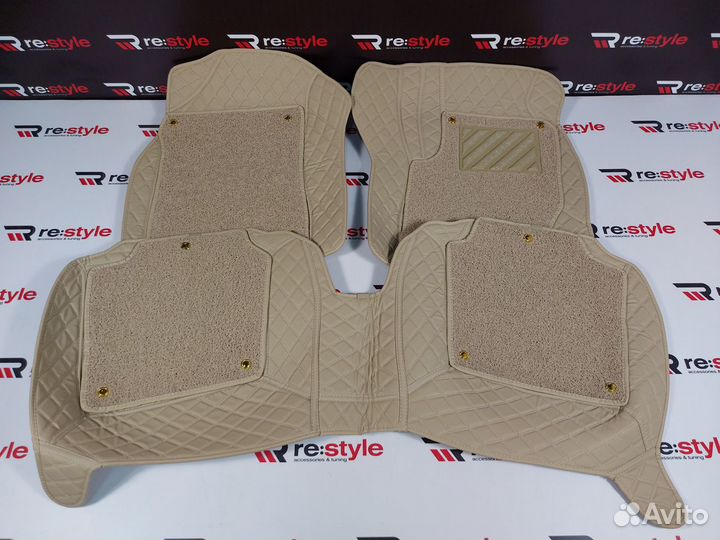 Ковры салона 3D Toyota Corolla Axio 161 4WD