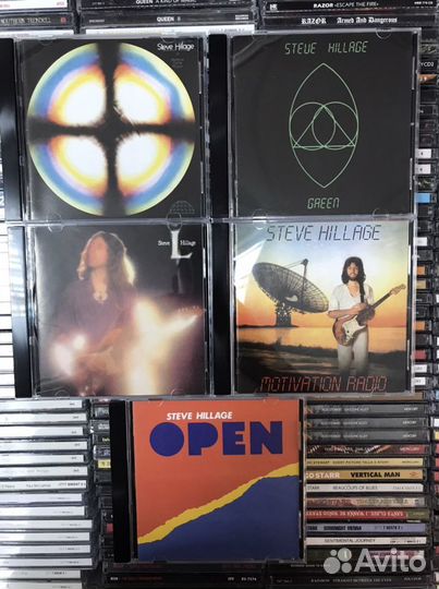Музыкальные cd диски Steve Hillage Gong