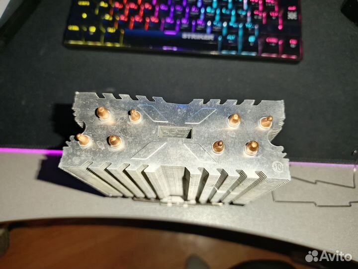 Башня для процессора 4 трубы