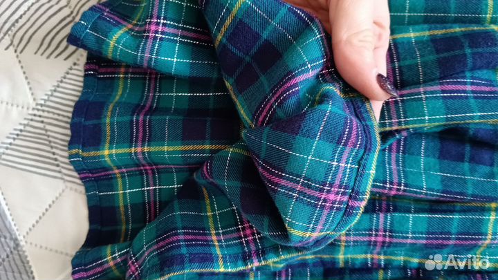 Фланелевое платье