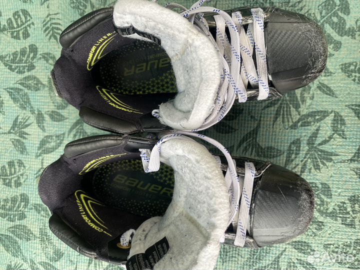 Вратарские коньки bauer 3.5