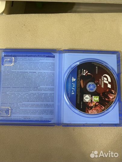 Ps4 игра Gran Turismo полностью на русском языке