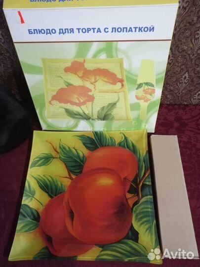 Блюдо для торта новое