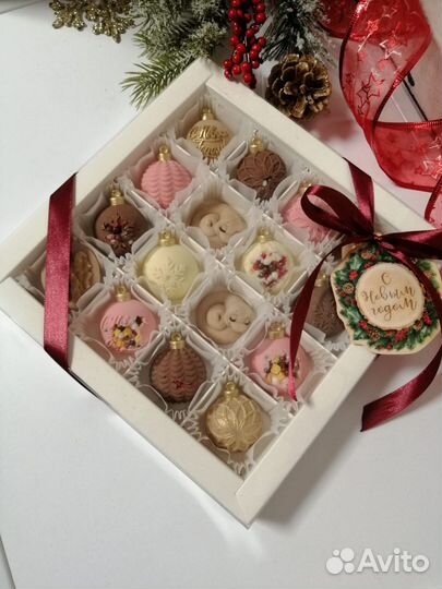 Конфеты ручной работы новый год