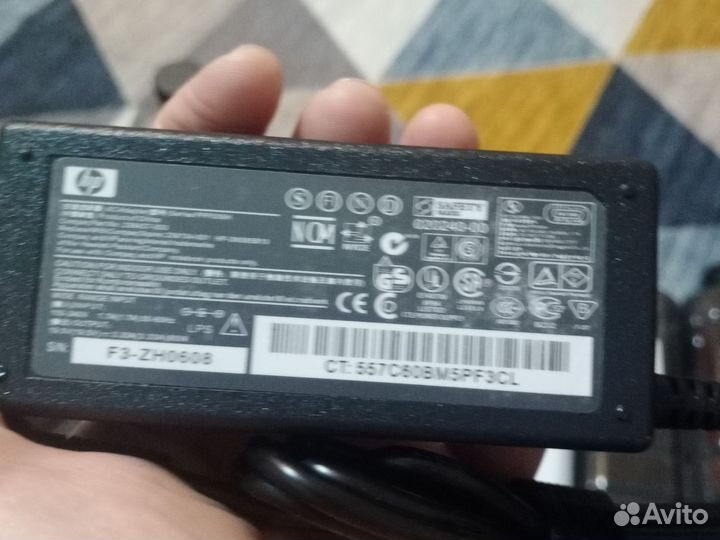 Блок питания для ноутбука hp 19.5v с иглой